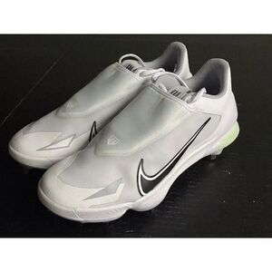 Nike Force Zoom Mike Trout Pro Metal Baseball Cleat White CZ5915-100 Men Sz 12